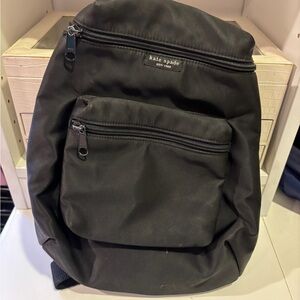 Kate Spade Charcoal Backpack